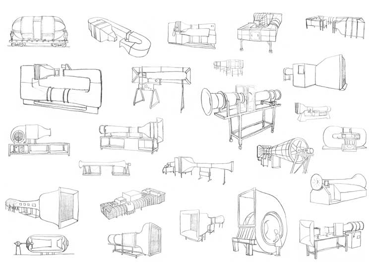 Wind Tunnel Drawings